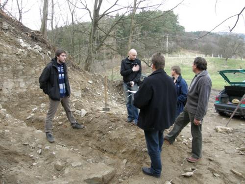 Archeoprůzkum sev. opevnění 11.2010